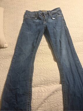 Wrangler Men's Blue Bootcut Jeans